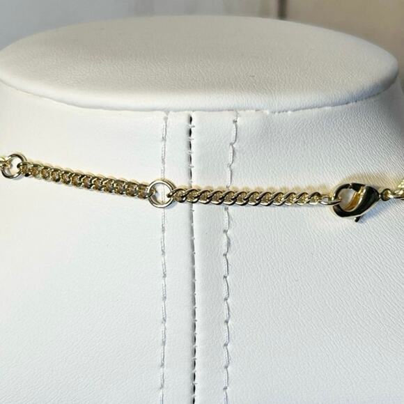 Coach Enamel Gold Chain Necklace Coach Letter
Charms NWT - Picture 10 of 10